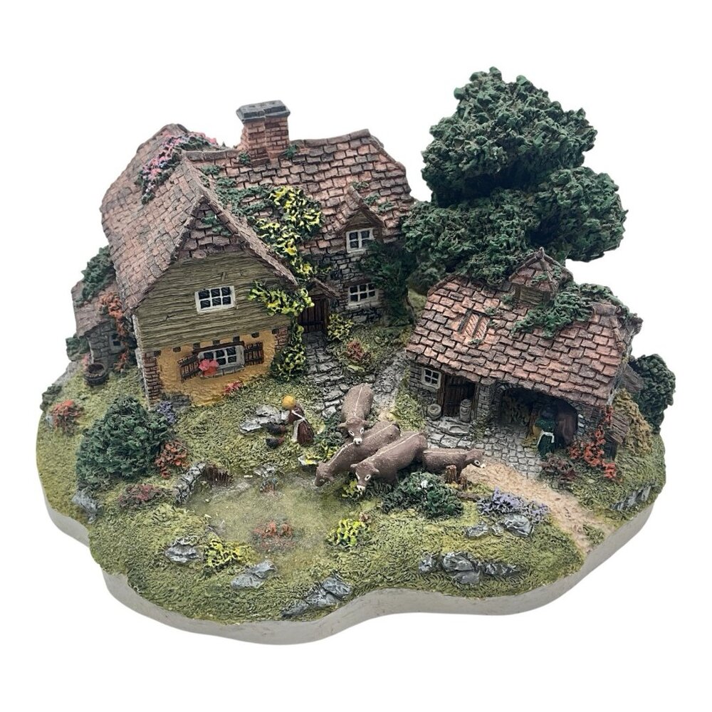 The Dairy Farm by Jane Hart from Danbury Mint The Country Village Collection VTG